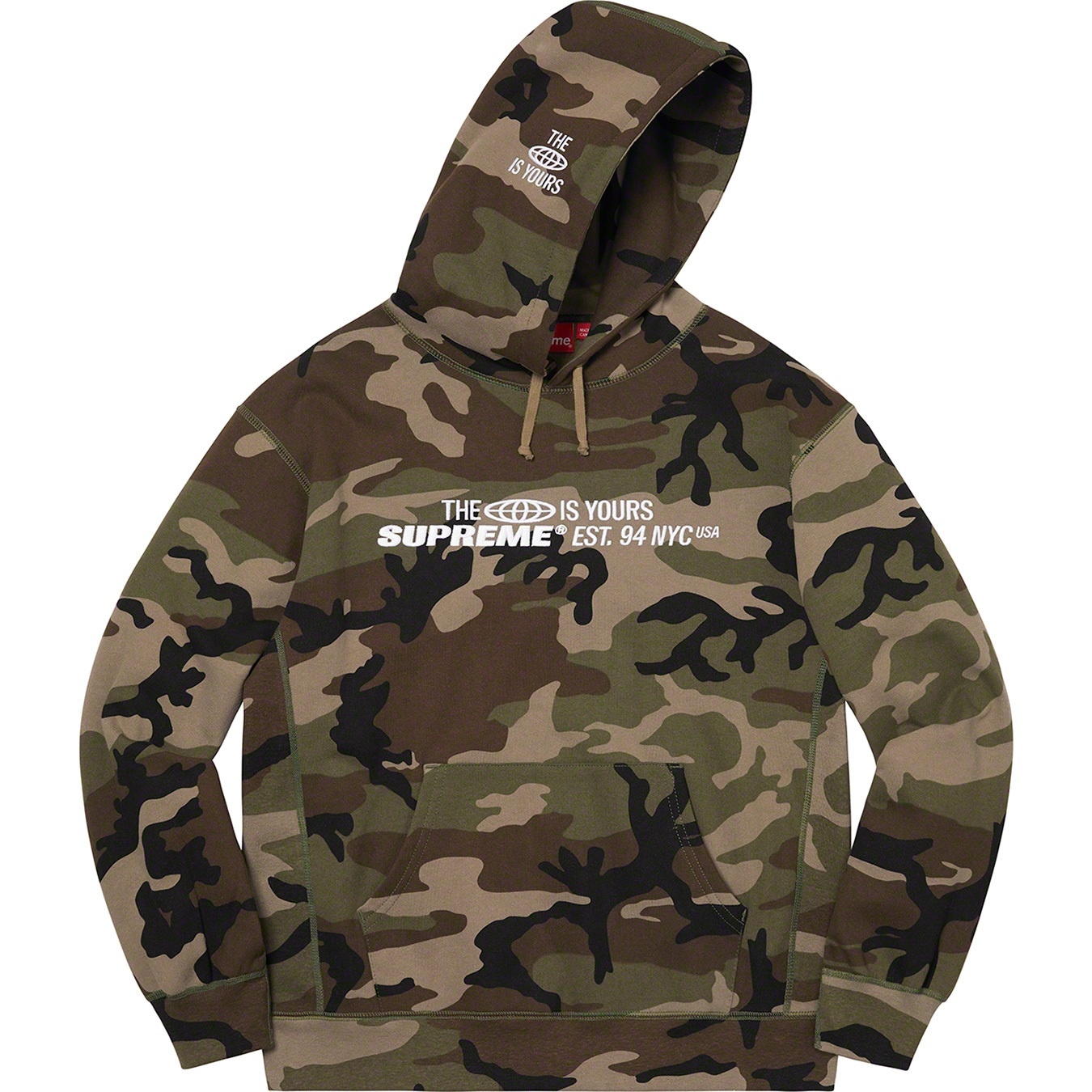 World Is Yours Hooded Sweatshirt view 16